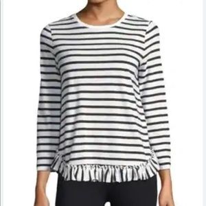 EUC kate spade ruffle tee